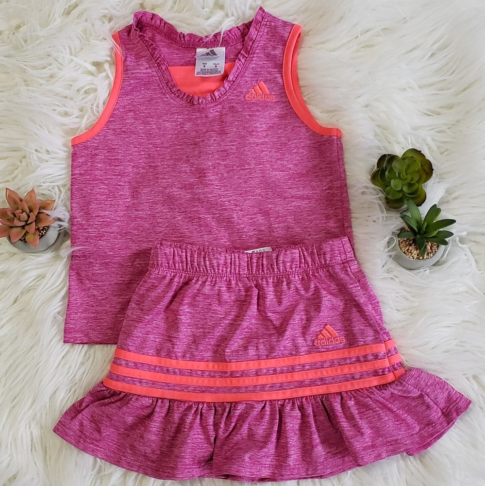 Adidas Sport Girls Skirt and Top